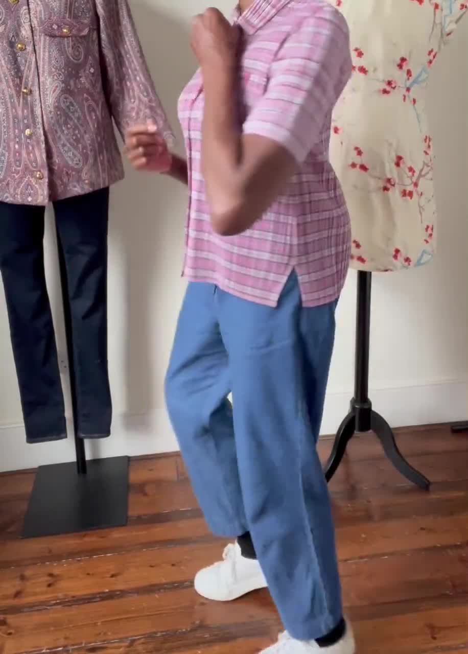 Issey Miyake Pleats Please Top - Short Sleeve Shirt - Pink
