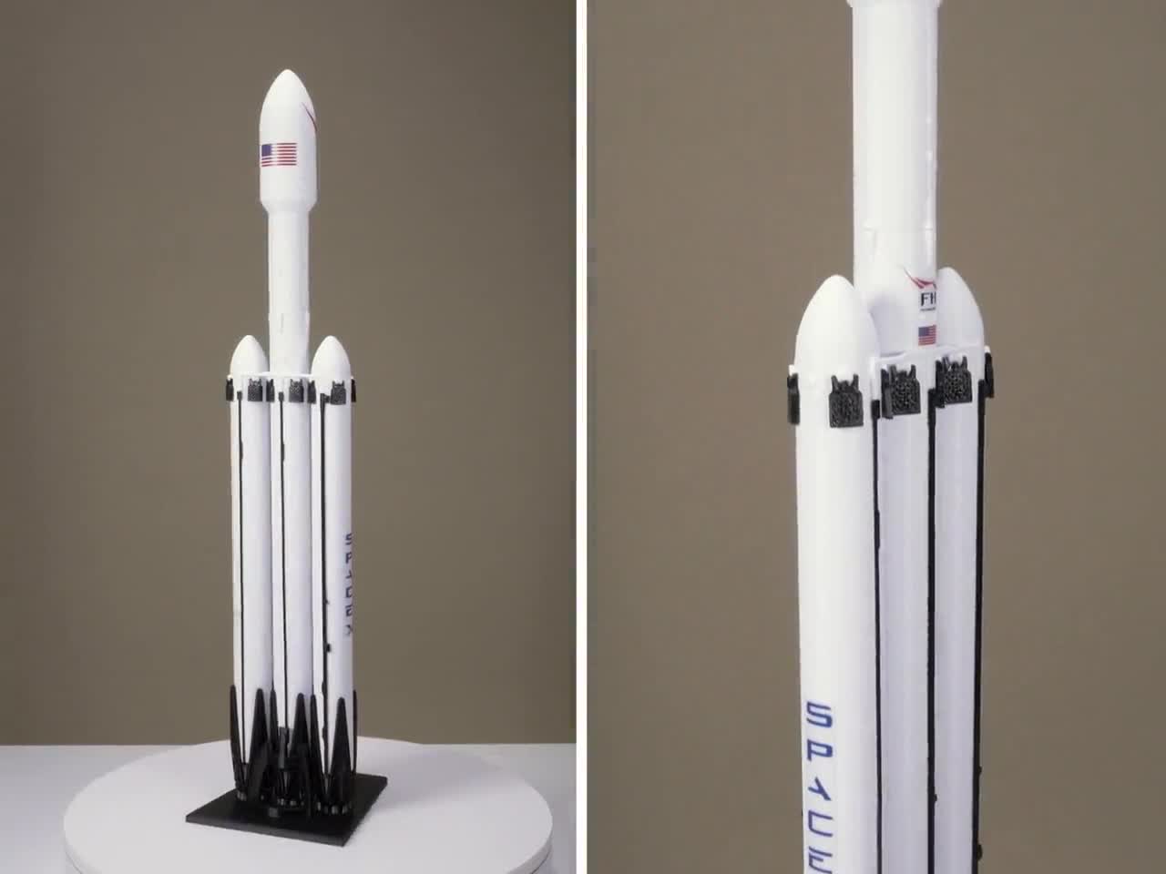 Spacex Model Rocket