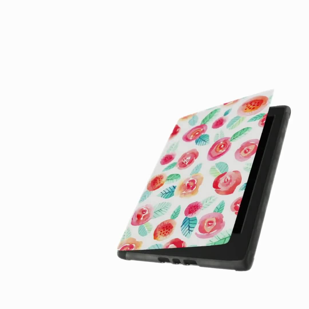 Étui magnétique intelligent pour Kindle Paperwhite 5 11e génération 6,8 -  Couleur unie - Pour liseuse Kindle Paperwhite édition 2021 - Rose