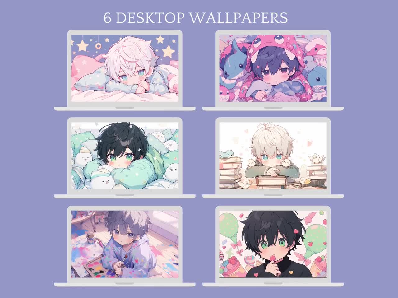 LOVE AND DEEPSPACE Xavier, Zayne and Rafayel Wallpaper Collection Chibi  Otome Anime Manga Cute Wallpapers Fantasy - Etsy Norway