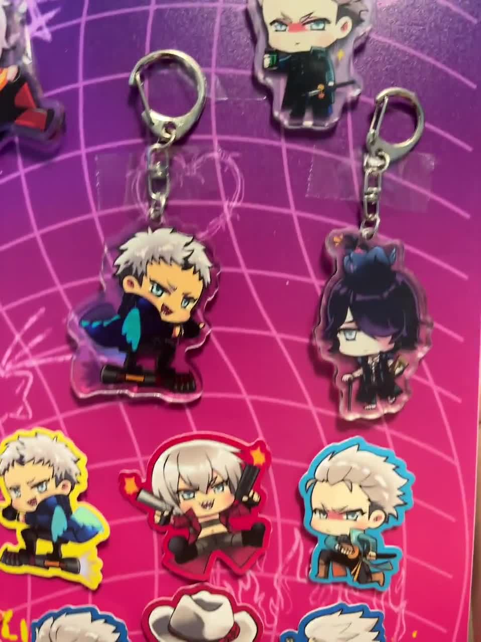 DMC Devil May Cry Acrylic Keychain Charms - Etsy