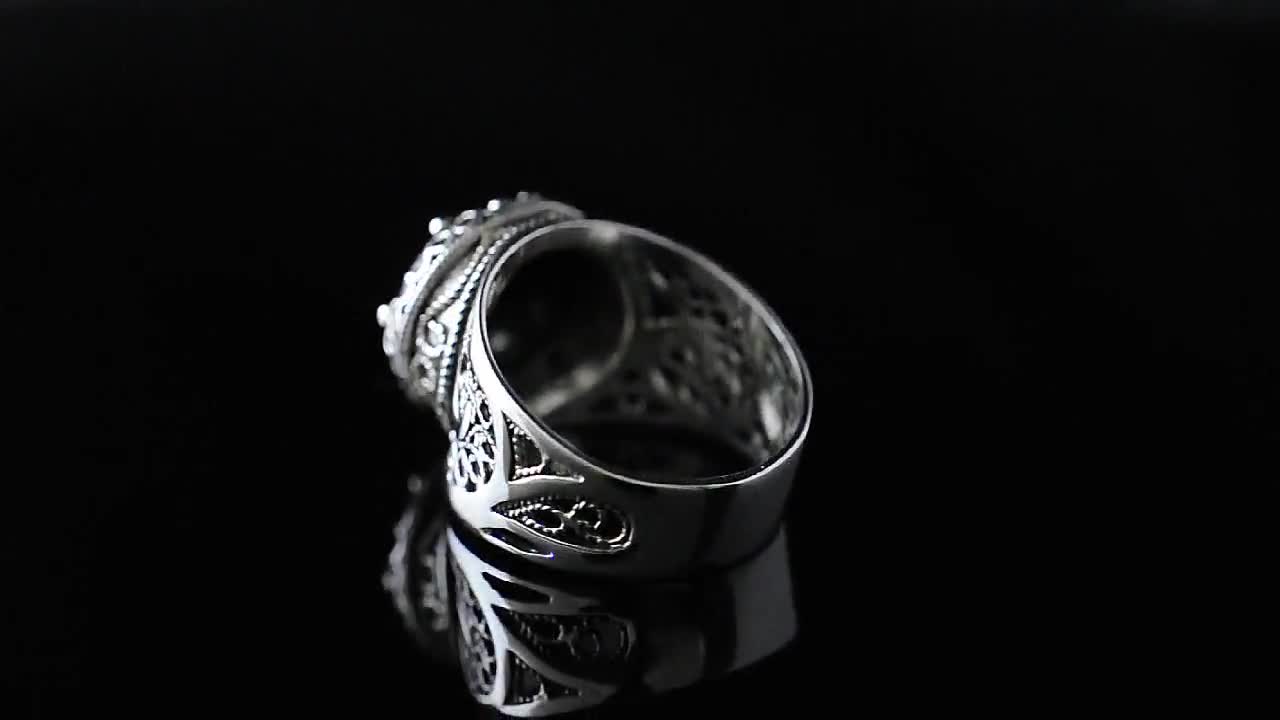 MNML GOTHIC STAR STERLING シルバー リング 送料込み fa-r157-3.jpg