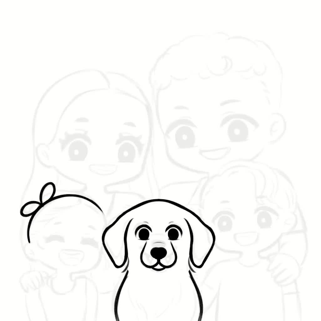 Family drawings/how to draw a family picture/family drawings easy for kids/easy  family drawing step by step/… | Family drawing, Easy drawings, Art drawings  for kids