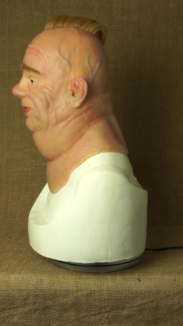 Silicone Mask Old Man 