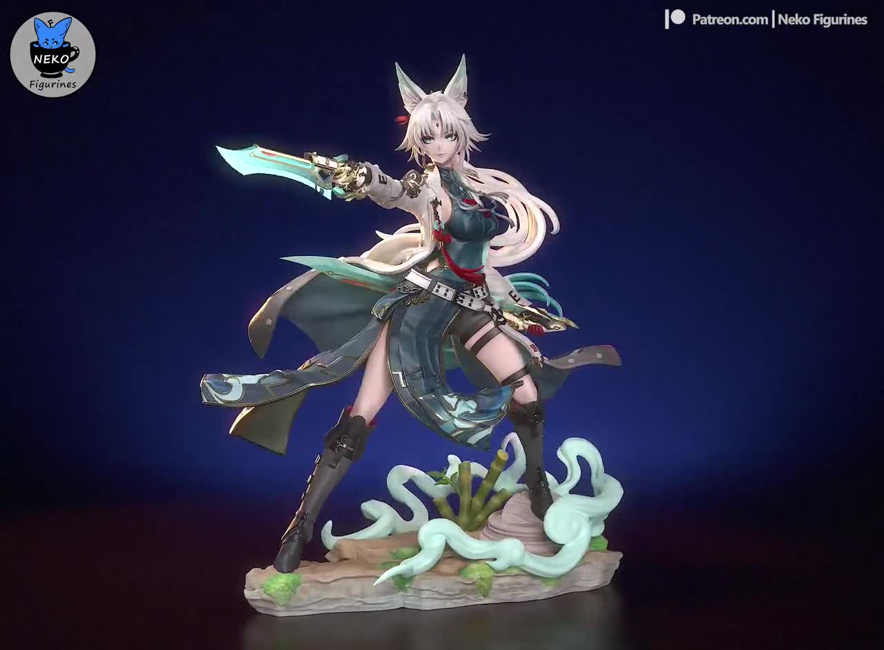 Feixiao (Honkai Star Rail) | Resin Garage Kit | -Fan Art- | Neko Figurines