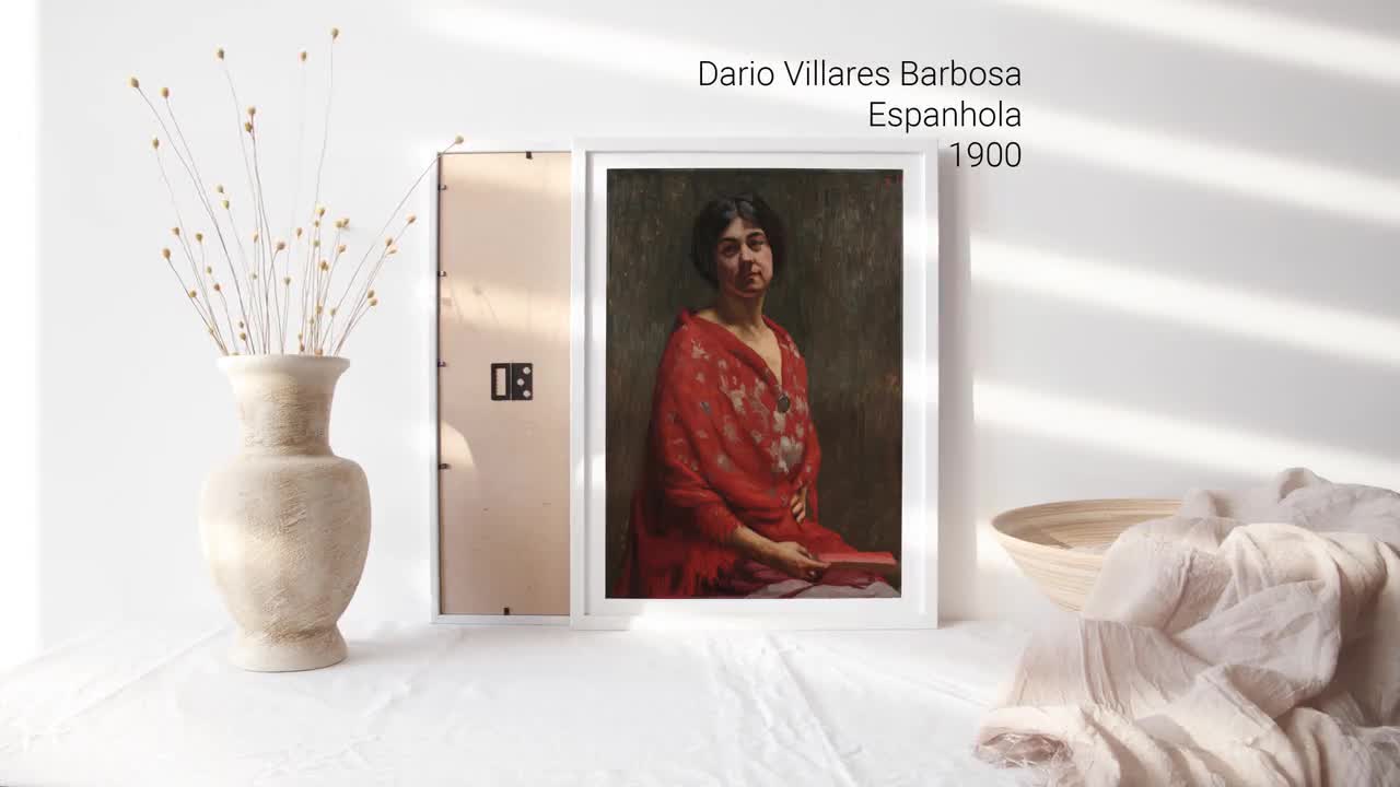 Dario Villares Barbosa, Spanish, 1900, Wall Décor, Living Room