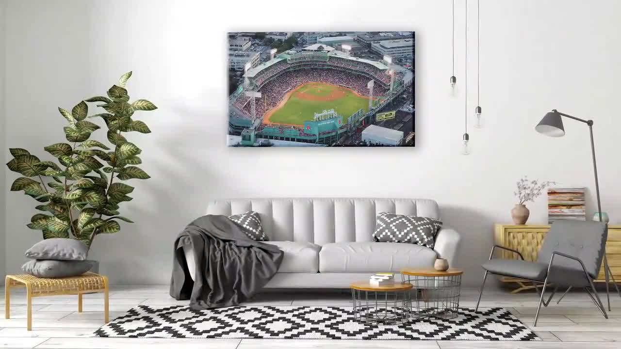 Aerial View of Fabled Fenway Park Canvas Print / Canvas Art by Mountain  Dreams - Fine Art America