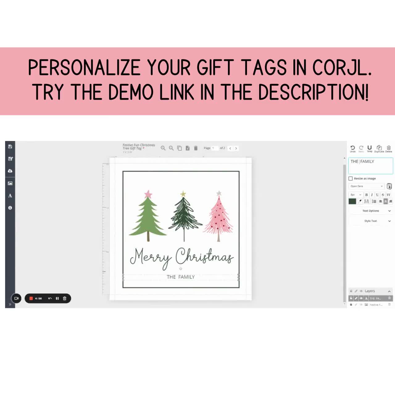 180 Cute Free Printable Christmas Gift Tags