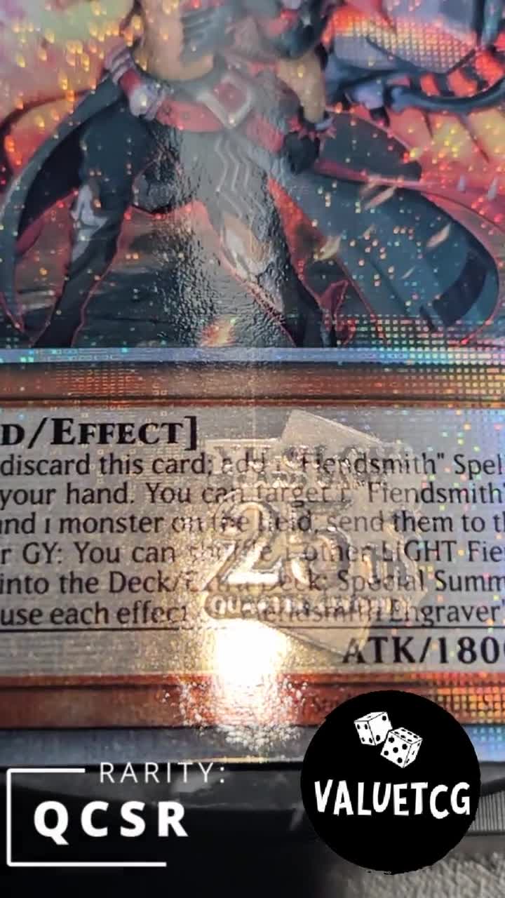Fiendsmith Engraver - 25th Quarter Century Secret Rare