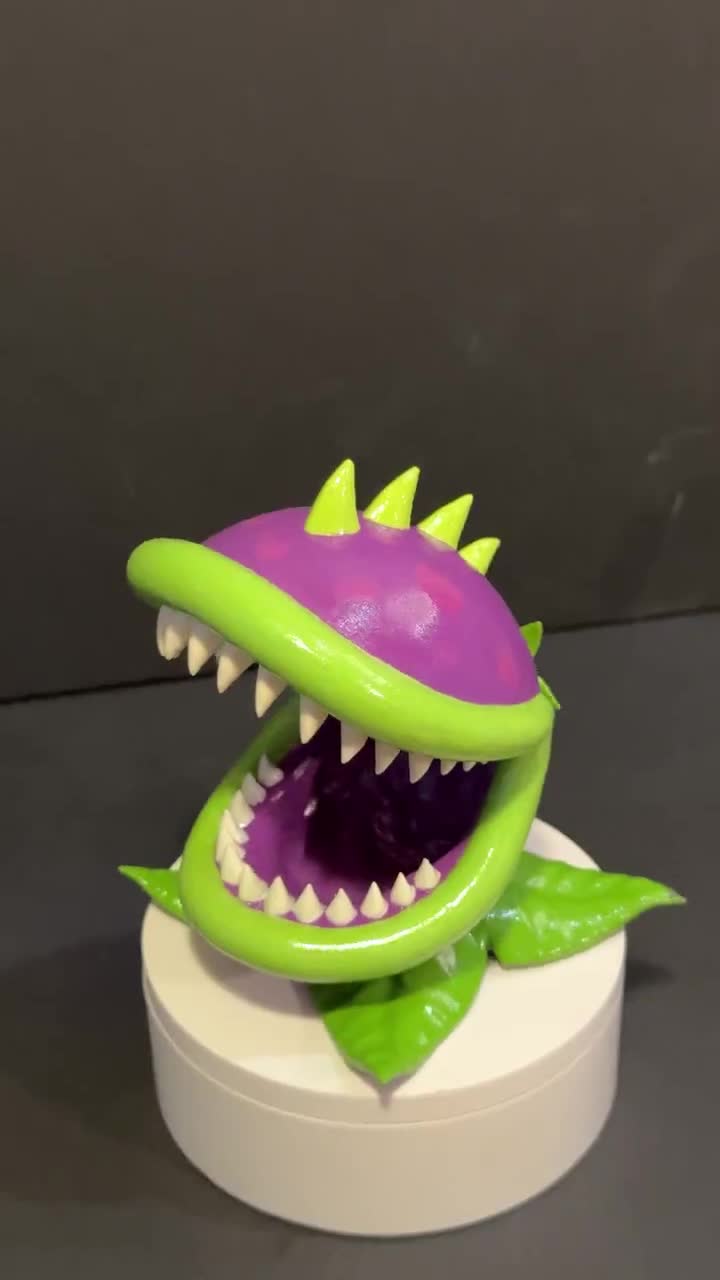 Chomper PvZ - 3Dプリントフィギュア/彫刻 Plants vs Zombies - Etsy 日本