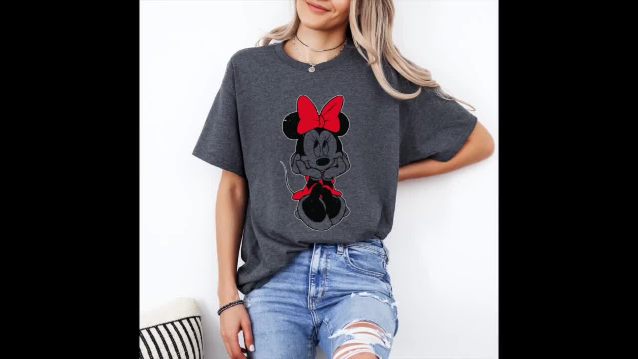 Retro Minnie Mouse Disneyland Vacation T-Shirt video poster