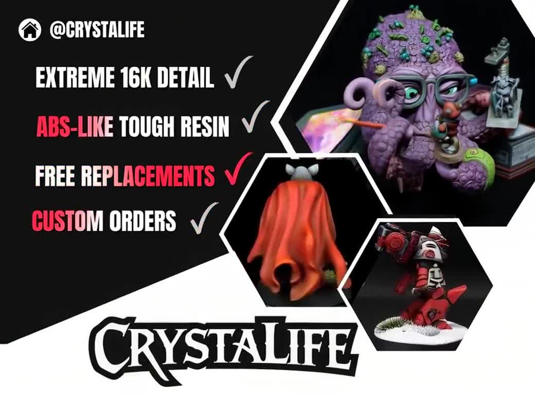 Frogmouth Paladin, Tabletop or Display, Resin Print, TTRPG