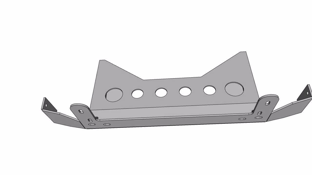 6th Gen Toyota Pickup (89-94.5) Front Tube Bumper Mount