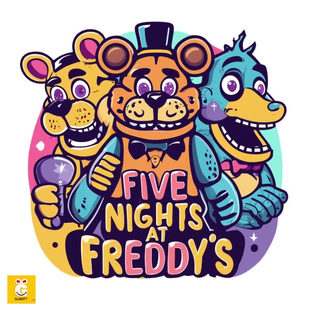  Five Nights at Freddy's - Foxy Camera Wall Poster with Push  Pins : Everything Else
