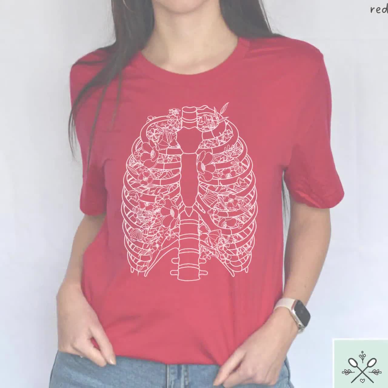 RIB Tシャツ Ribs Shirt Missing First Right Rib, Thoracic Outlet Syndrome