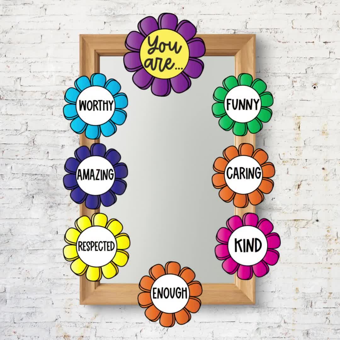 Sun Hats & Wellie Boots: Affirmation Mirrors for Kids