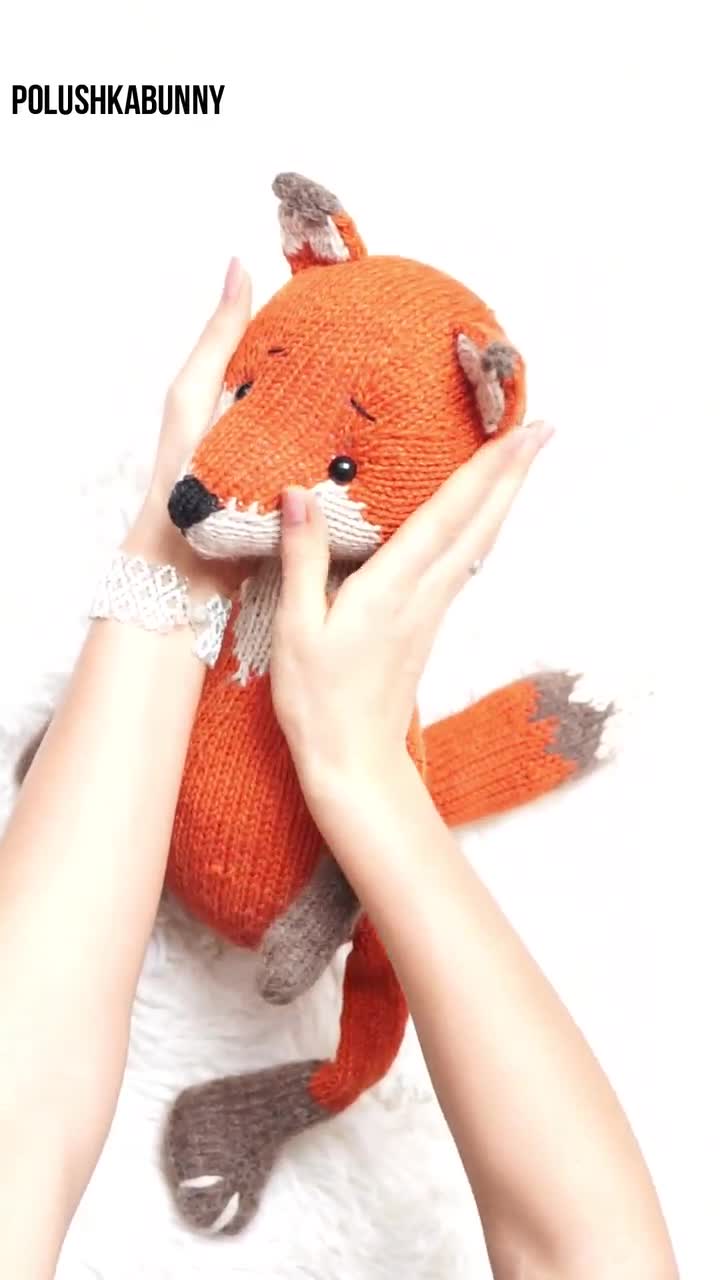 Fox Toy pattern by Maria Ermolova