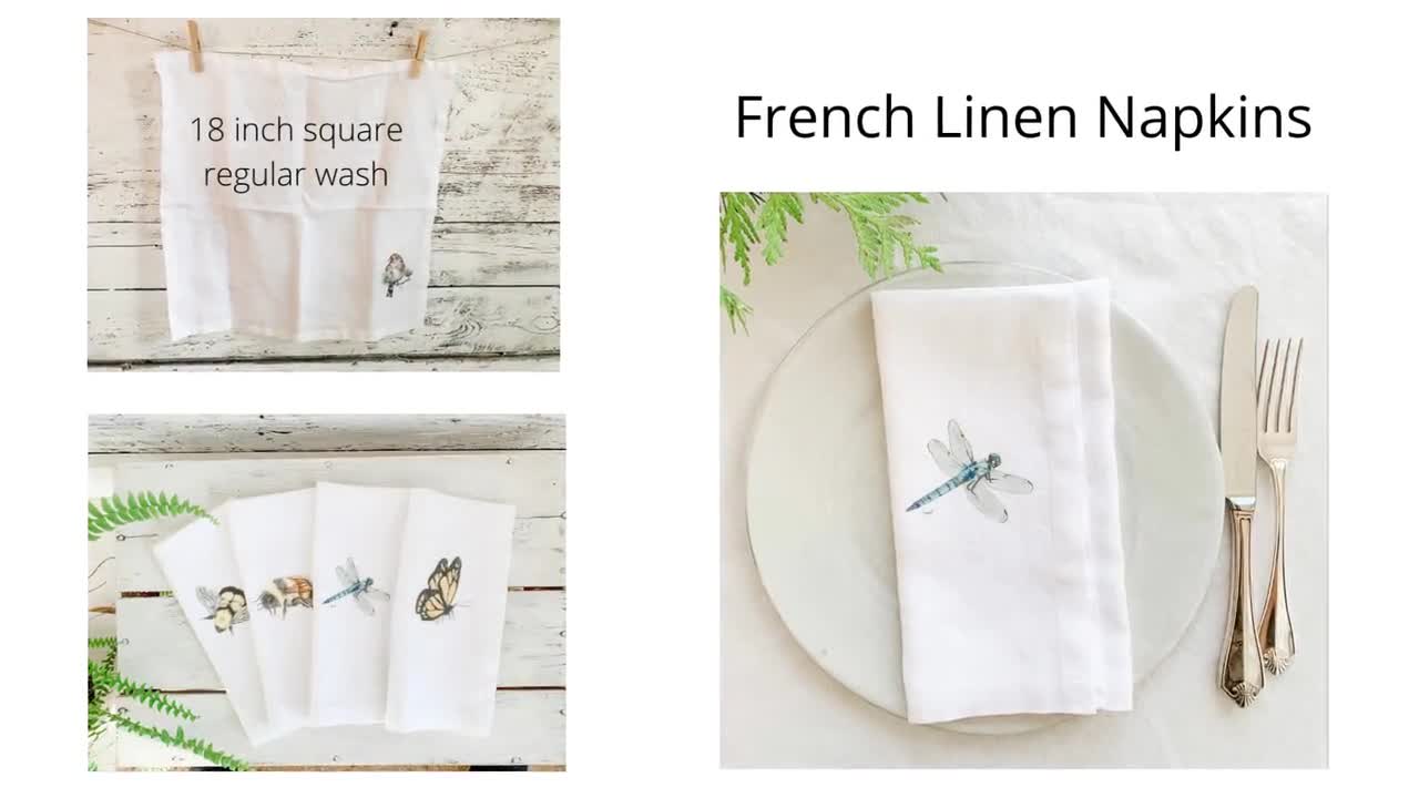  Handmade Cloth Napkins, 100% Cotton Linen Napkins, Delicate  Napkins with Fringe, Suitable for Dinners, Weddings and Parties, Set of 8  Sheets (18 x 18 inches,Pink) : Home & Kitchen