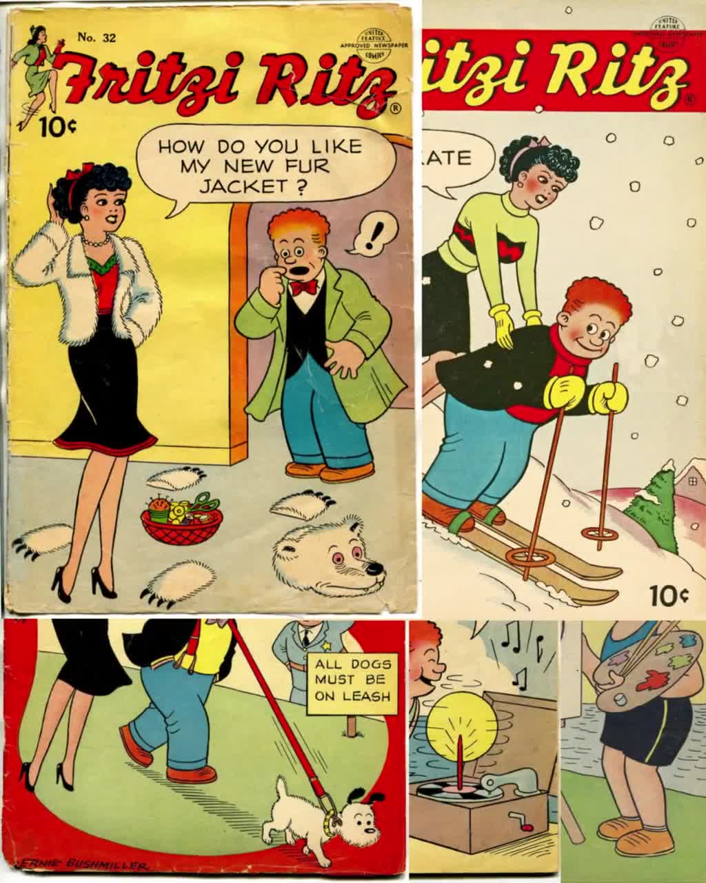 Fritzi Ritz 1953 Collection United Features Vintage Humor Comic Book 1953  English Digital PDF - Etsy