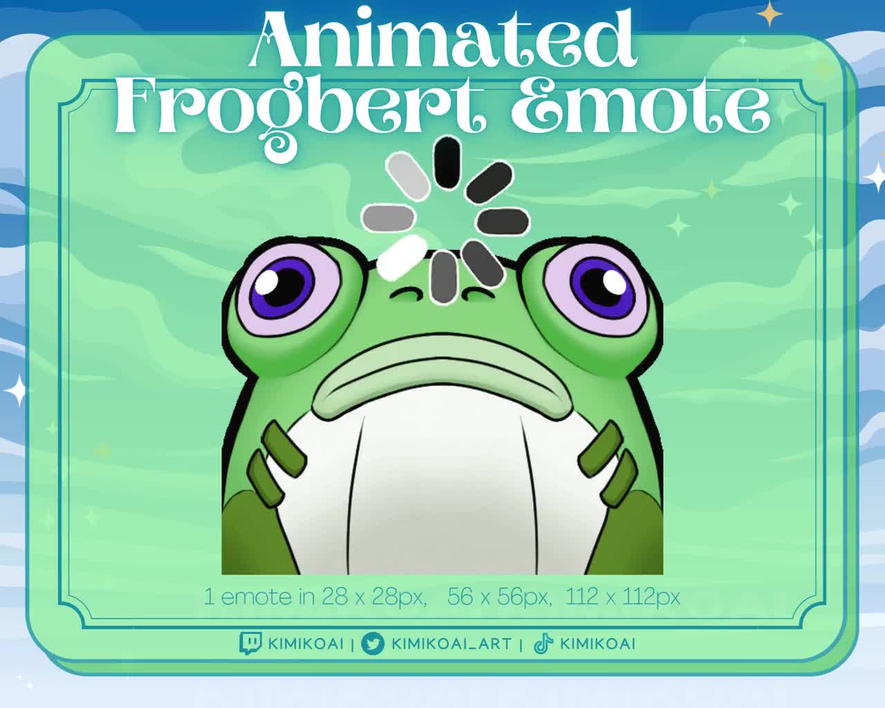 Palia Frogbert Animated Loading Emote