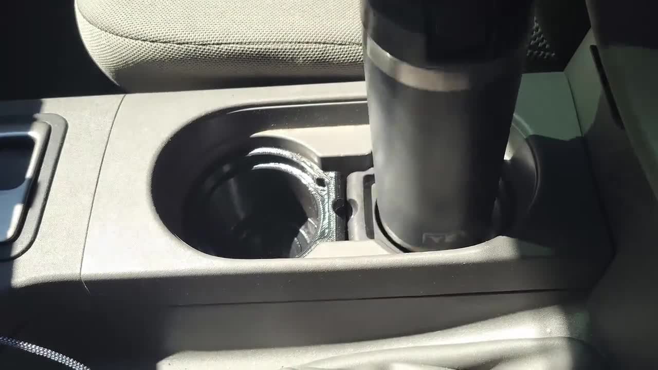 Oversized Cup Holder Insert for Nissan Frontier Pathfinder Xterra