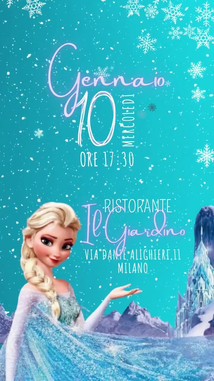 Digital FROZEN Birthday Party Invitation, Whatsapp Invitation. Baby Girl  Party Invite. Invito …