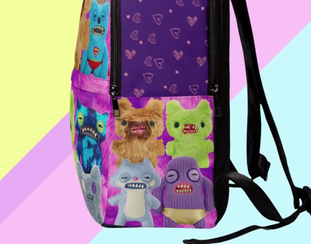 バッグ・カバンその他 YEOMIM X FUGGLER mini day backpack purple wave yeo-341 The Emperor's New Groove - Yzma Mini Backpack | Elbenwald