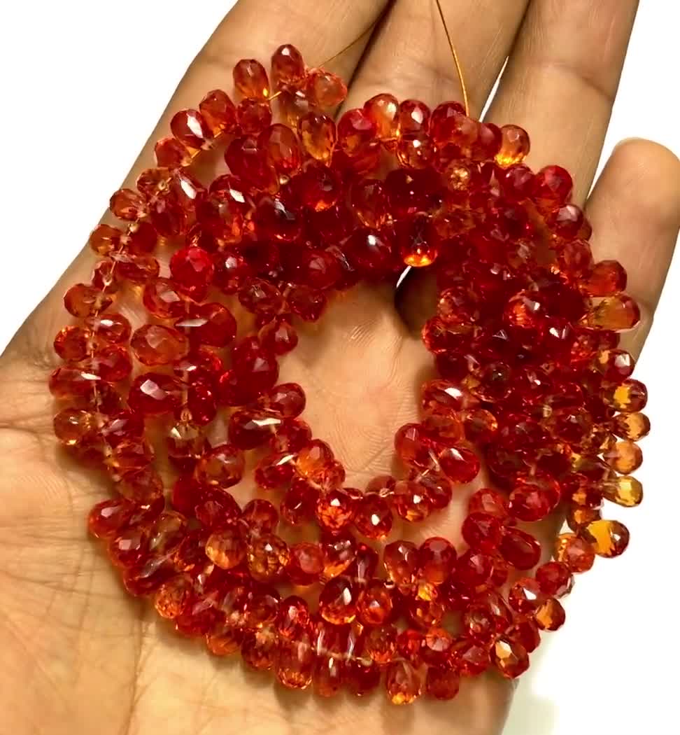 オレンジパパラチアサファイア AAAA+品質~~希少なオレンジサファイア