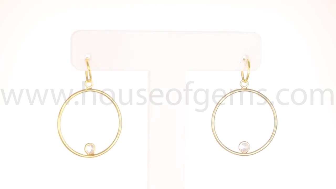 14K Gold Filled Twisted Square 