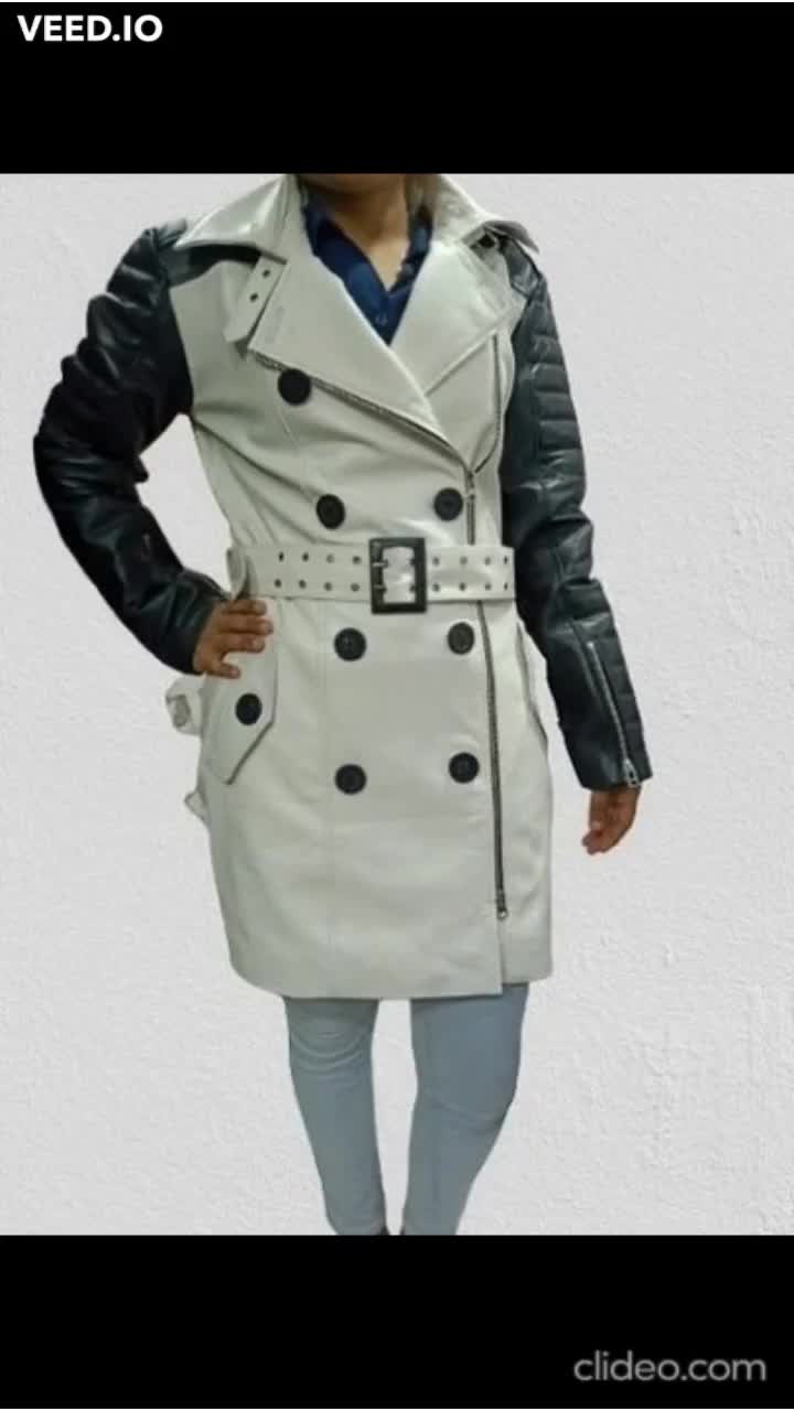 Burberry trench with hot sale leather sleeves