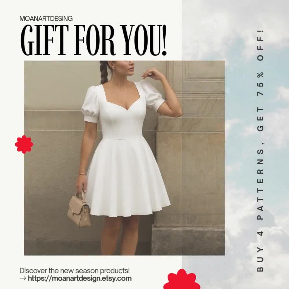 graduation dress pattern PDF Pattern: Graduation Dress – BOO Designs