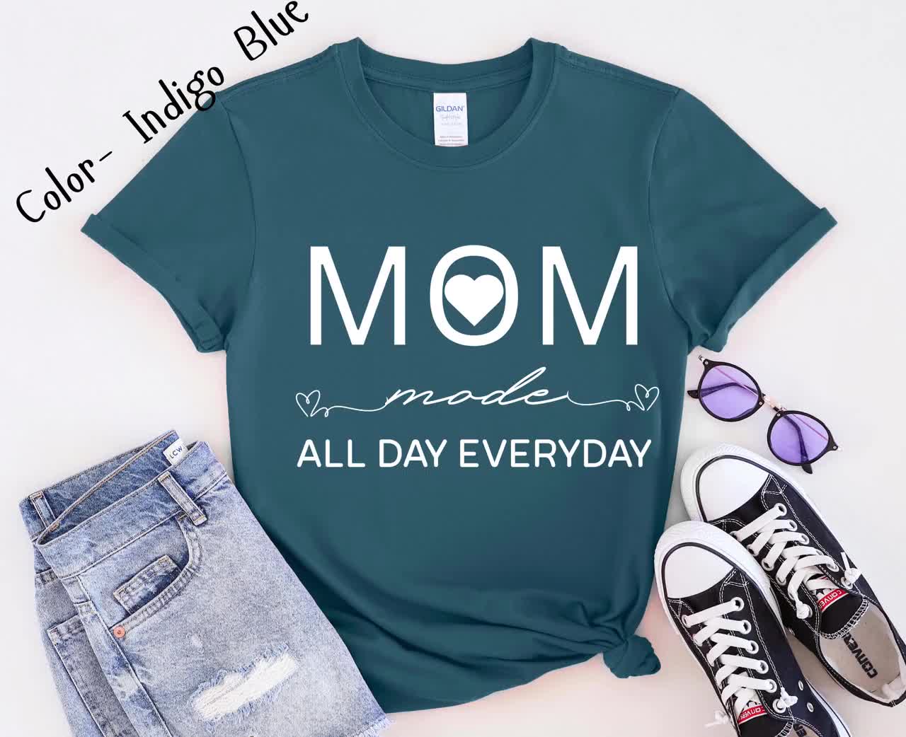 Mom Mode Unisex T-shirt, Perfect Gift for Moms, Casual Wear