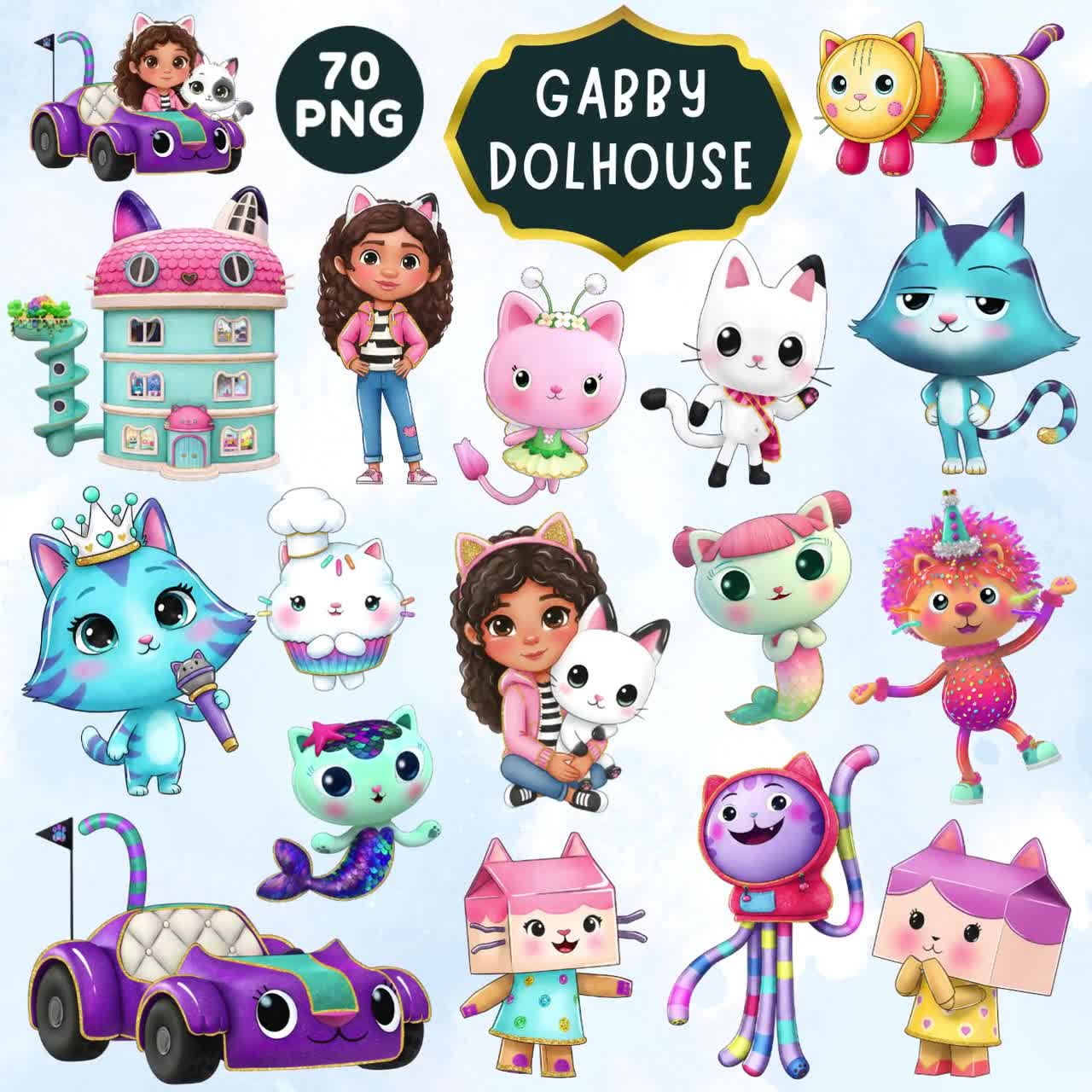 Gabby出品　まとめて15個 Amazon.com: Gabby's Dollhouse: The Movie, Gabby's Garden Friends