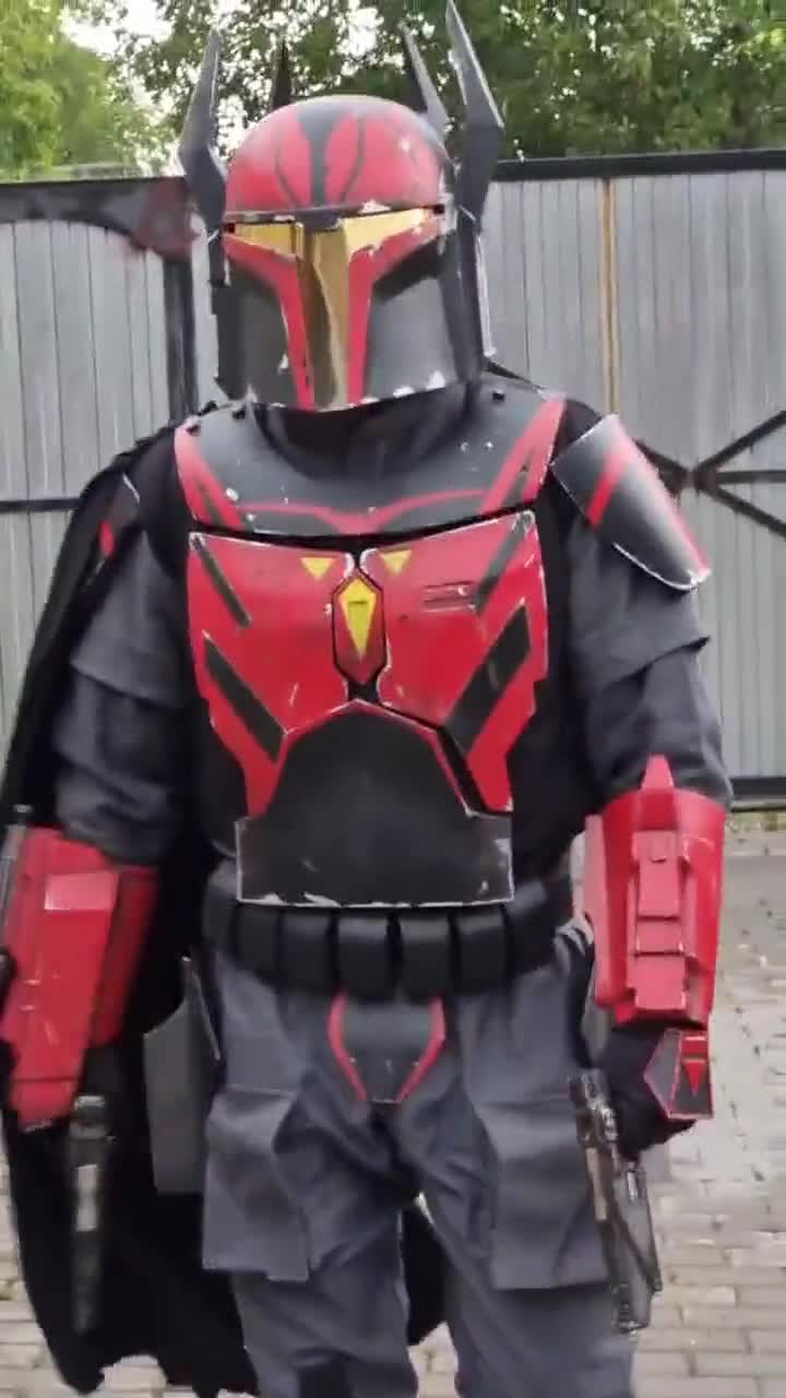 Gar Saxon Full Armor Set Mandalorian Comando Armor Gar Saxon Cosplay Costume