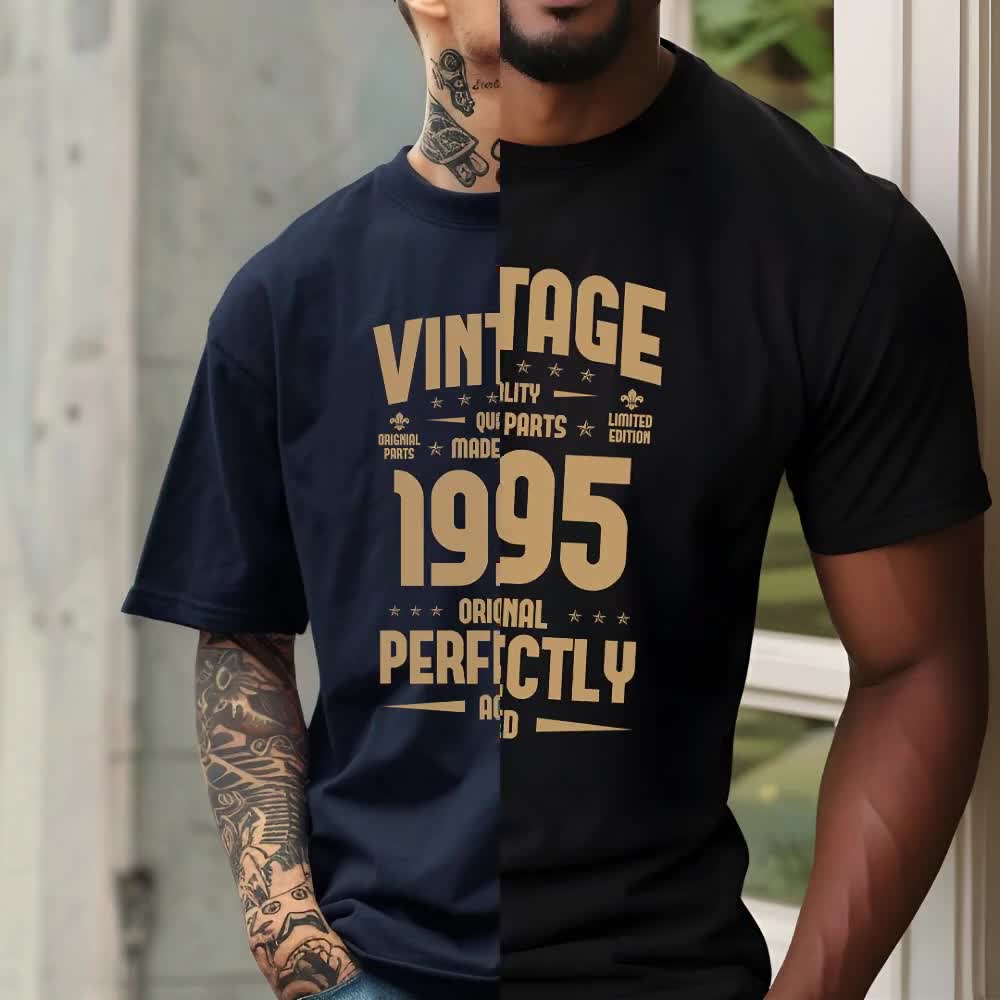 Vintage 1995 T-shirt, Perfectly Aged Limited Tee, Born in 1995