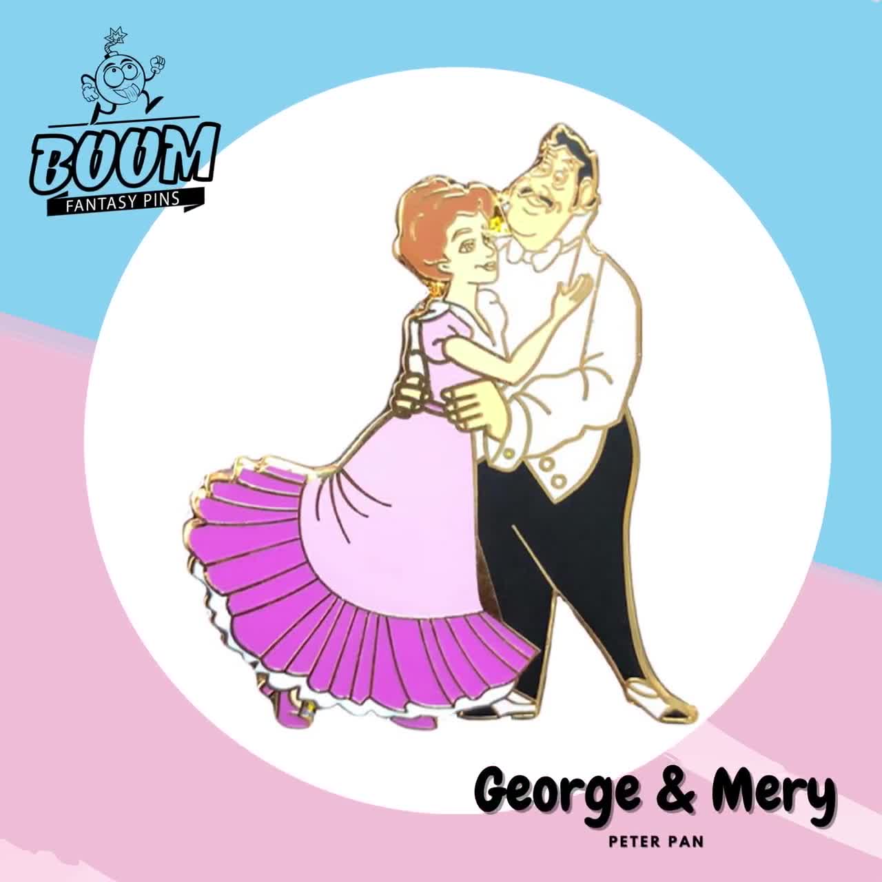 Pin – George and Mary Darling from Peter Pan – Disney Fantasy
