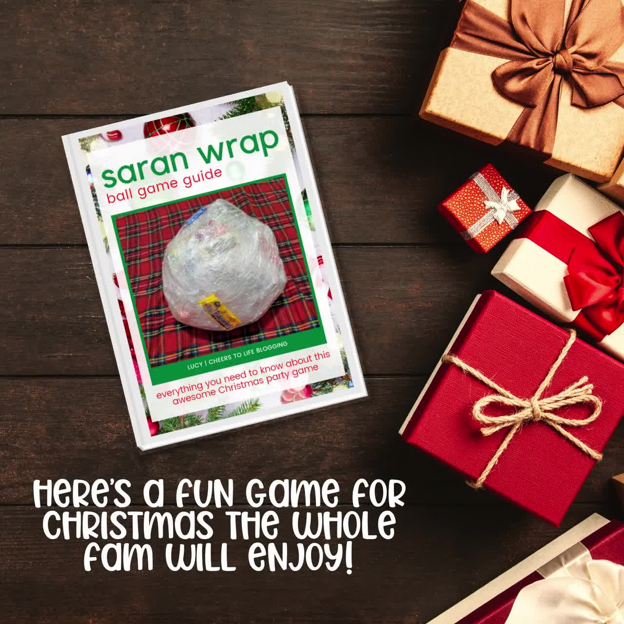 Saran Wrap Ball Game Gift Ideas and Rules - The How-To Home