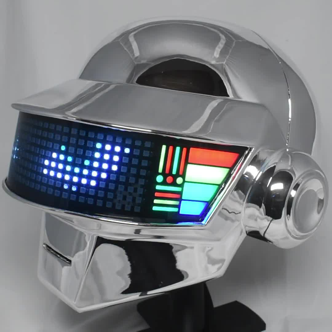 RGB Daft Punk Helmet Discovery Era - Thomas - Etsy
