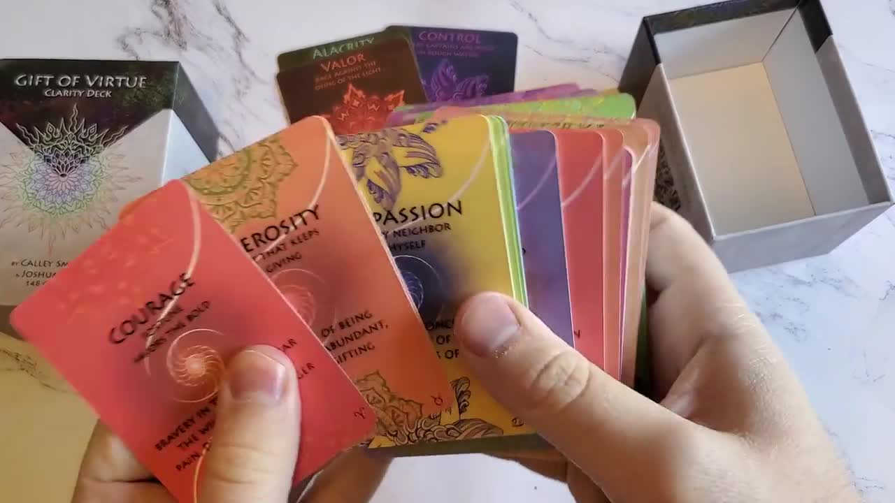 美徳の贈り物 クラリティオラクルデッキ | 148星座占星術タロット