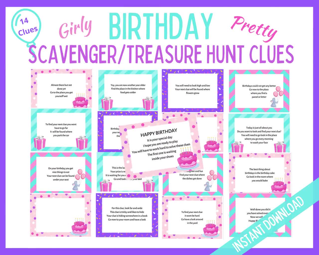 Birthday Scavenger Hunt