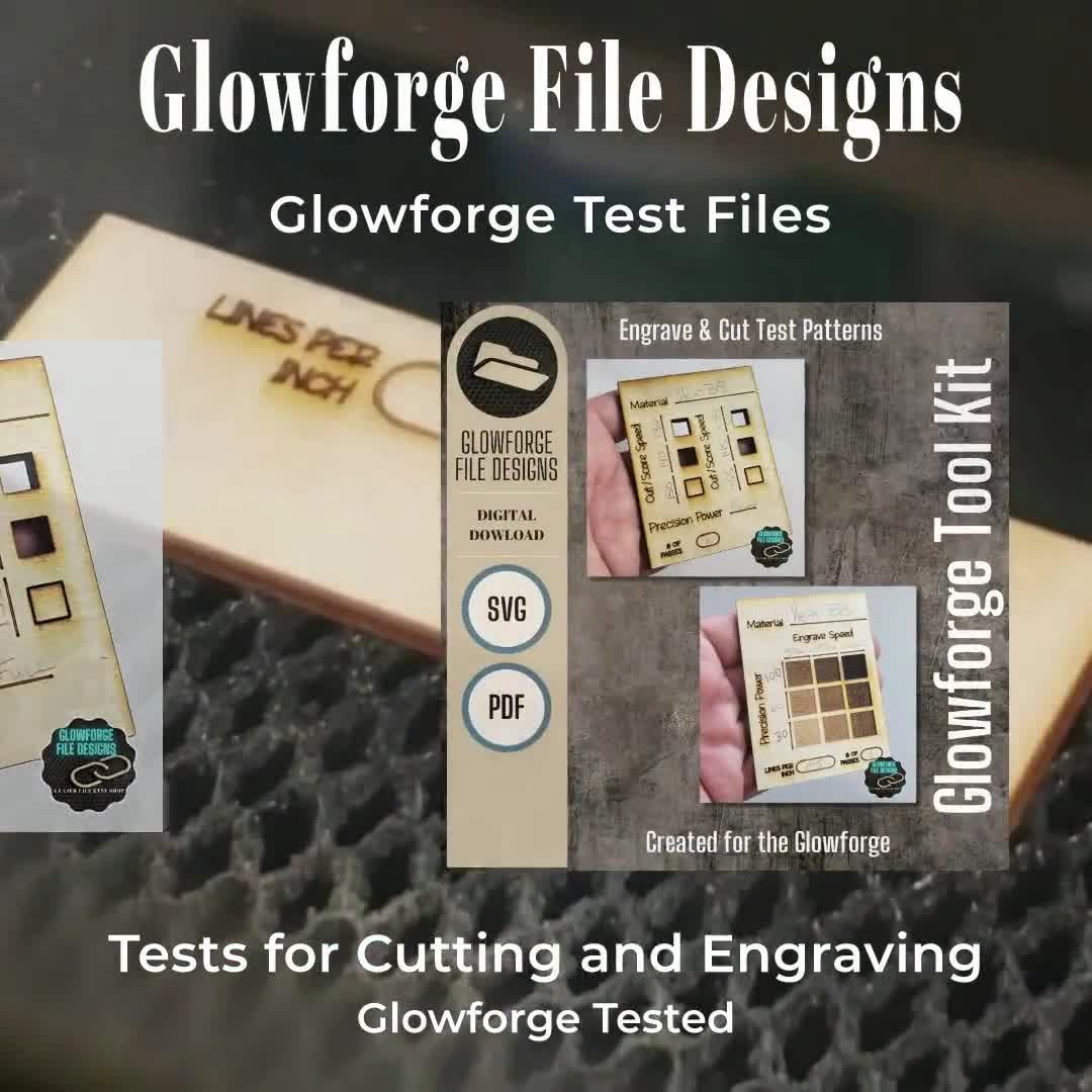 Material Test Example Chip - Free Laser Designs - Glowforge Owners Forum