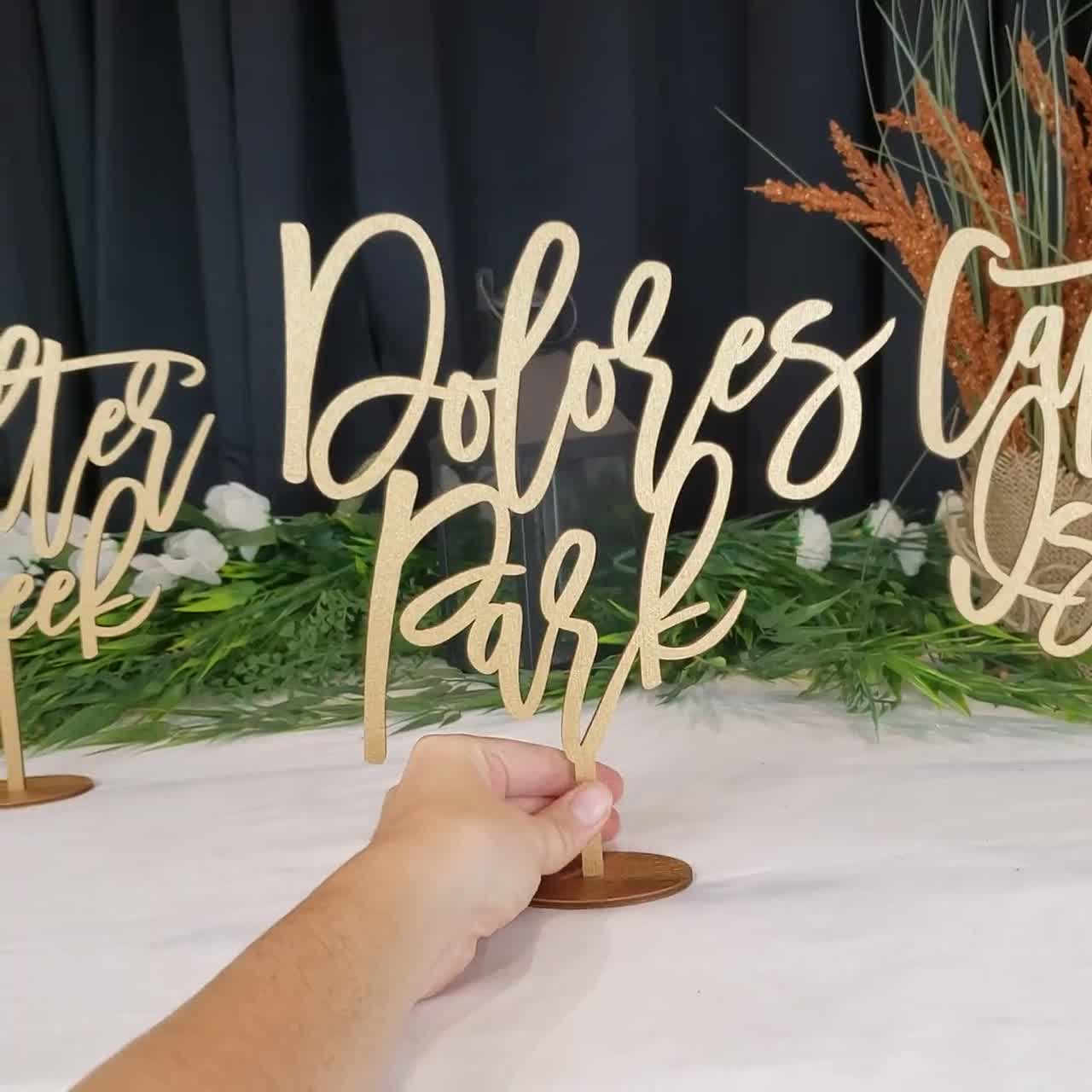 Cartelli in legno per matrimonio - Wedding wooden signs - Feste