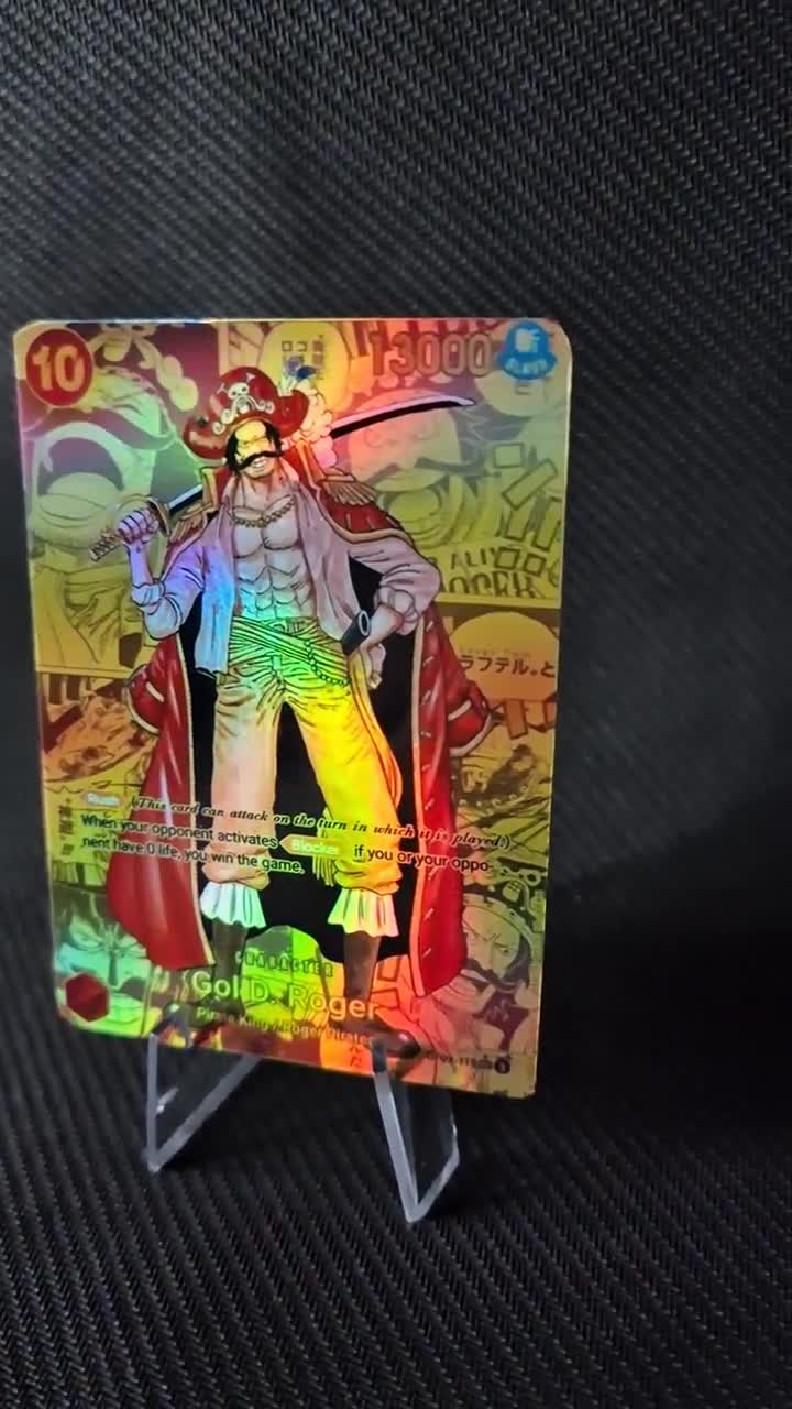 ワンピース カードゲーム GOL D. ROGER OP09-GOLD MANGA ALT.ART OP09-118] Gol D. Roger : r/OnePieceTCG