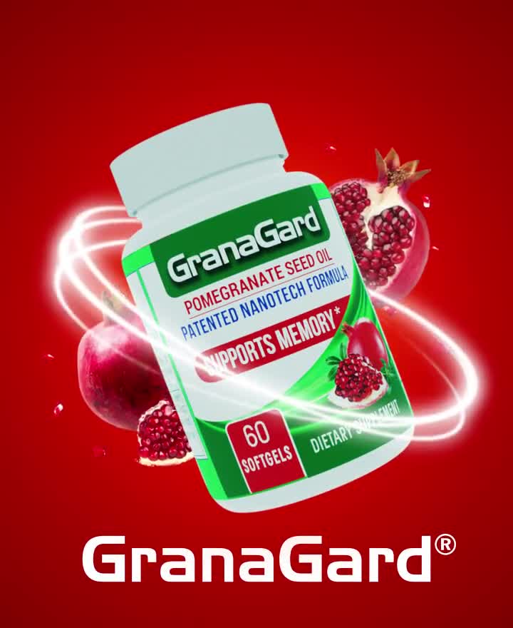 GranaGard Omega 5 Pomegranate Oil, Brain Health Supplement (60 Softgels) video poster
