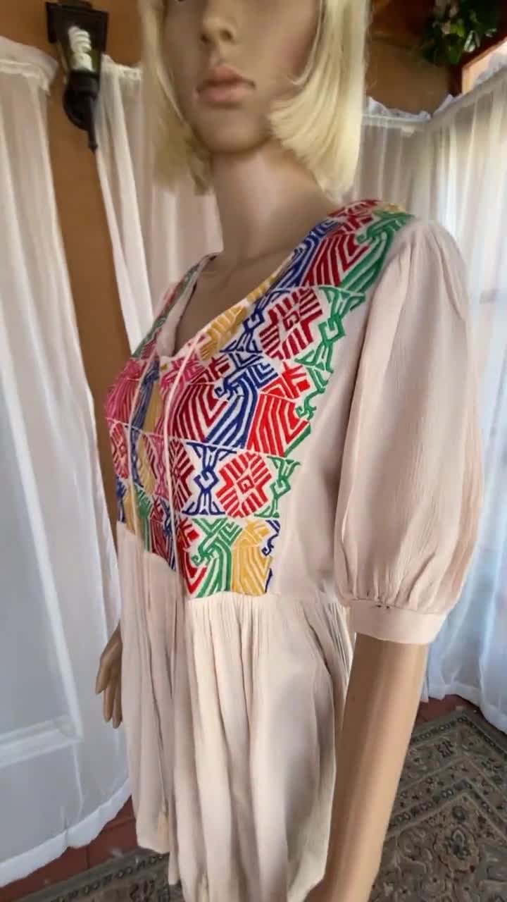 velzera embroidered tunic dress Velzera Boho Embroidered Velvet Tunic Dress