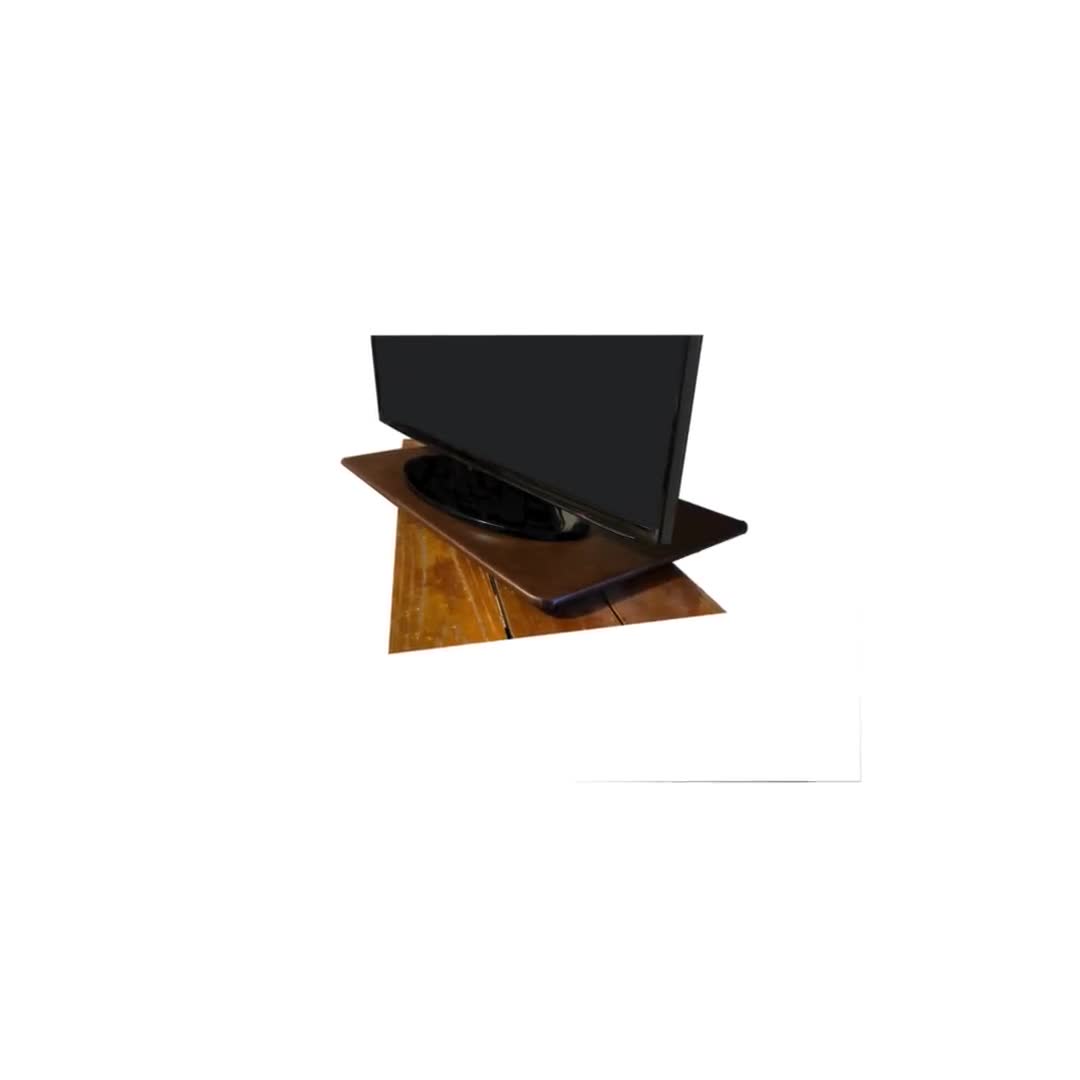 テレビ本体 TV Stand Rotating Rectangular Turntable Covered in a