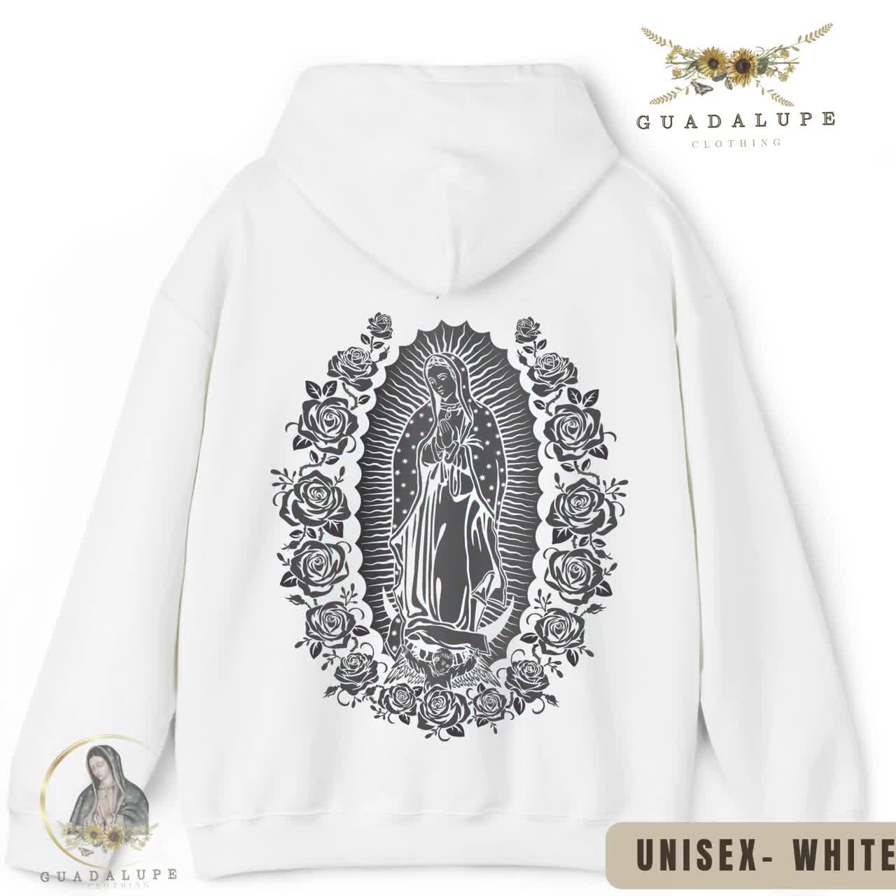ワンピース Mary logo hoodie dress andmary White Mary logo hoodie dress