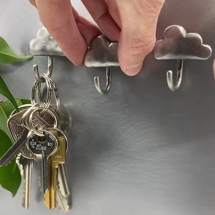 Porte-clés pour mur. Porte-clés à domicile. Crochets de clé -  France