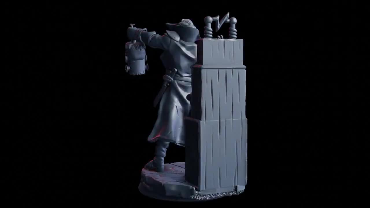 Mad Alchemist | Flesh of Gods | Dungeons & Terrors | RESIN
