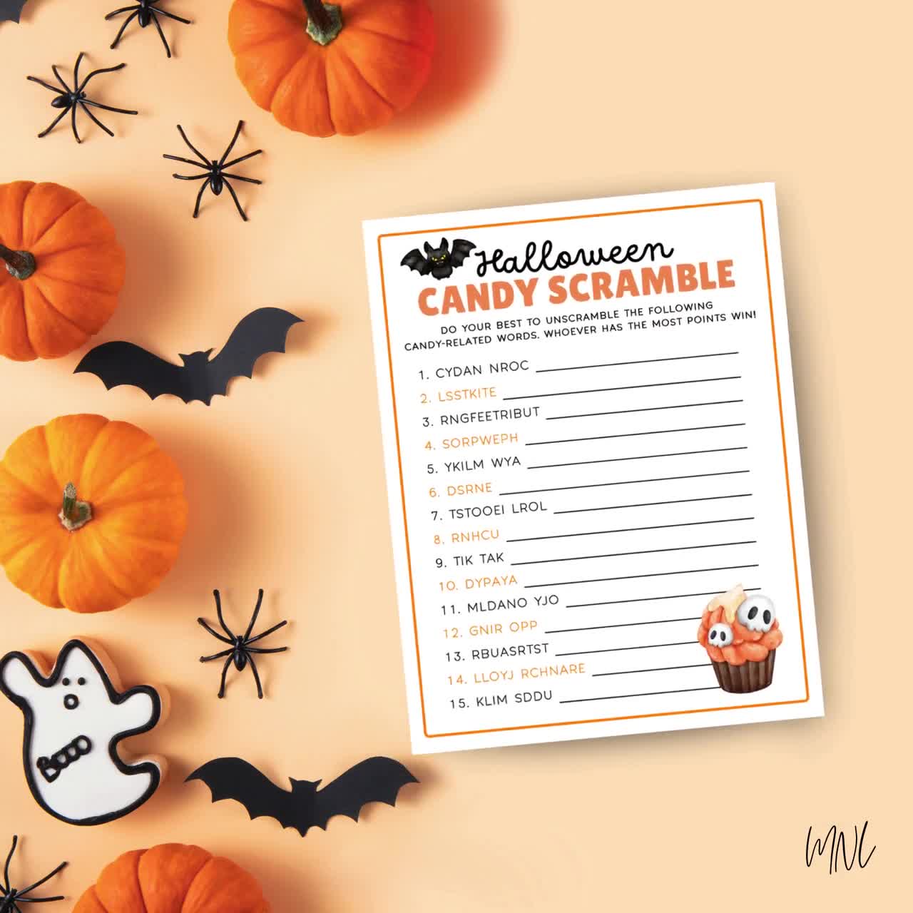 halloween-word-scramble-for-halloween-party-game-printable-halloween-games-for-kids-teens-and-adults-halloween-candy-word-scramble-game-pdf-etsy for Free Printable Halloween Games For Adults Pdf Halloween Word Scramble for Halloween Party Game Printable Halloween Games for Kids Teens and Adults, Halloween Candy Word Scramble Game PDF - Etsy for Free Printable Halloween Games For Adults Pdf